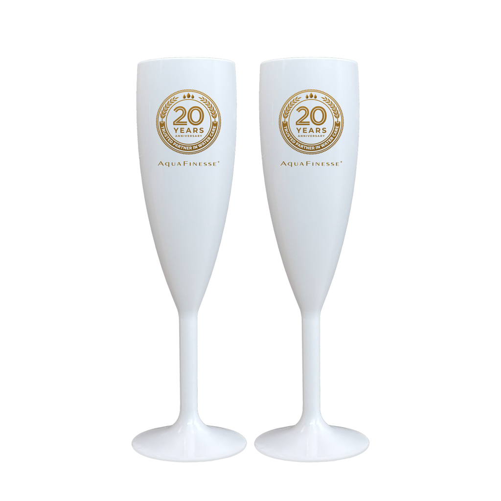 AquaFinesse Pakket 4L + Chloor Shock LIMITED EDITION - GRATIS 2 Champagneglazen