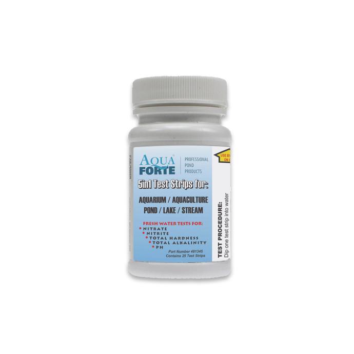 test strips vijver